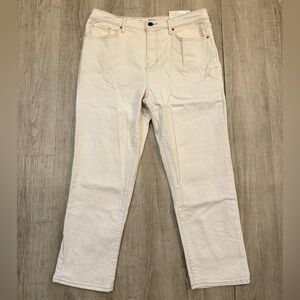 NWT a.n.a High Rise Straight Jeans 12 off White / Cream